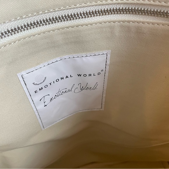 NWT Emotional World Large Vintage Tote Bag - Picture 9 of 13